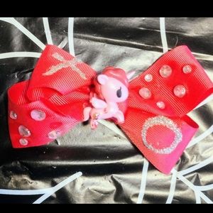 Bellina Tokidoki hair bow unicorn unicorno handmade pink love girls women kawaii